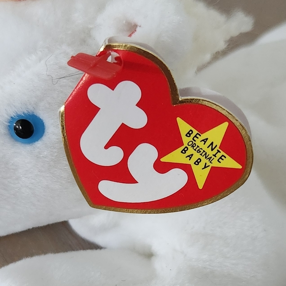 🦄 Ty Beanie Baby “Mystic” the White Unicorn 1993 – Excellent Condition - Picture 12 of 16